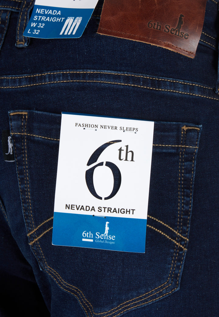 6th Sense Jeans | Straight Leg | Nevada | Blue/Black
