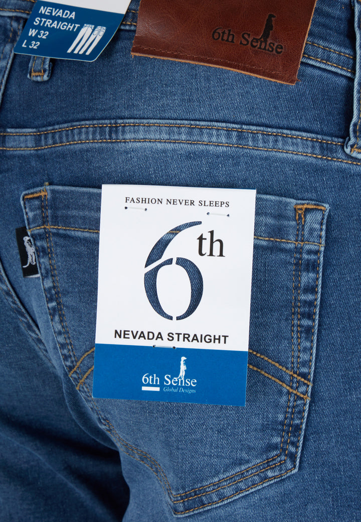 6th Sense Jeans | Straight Leg | Nevada | Light Wash