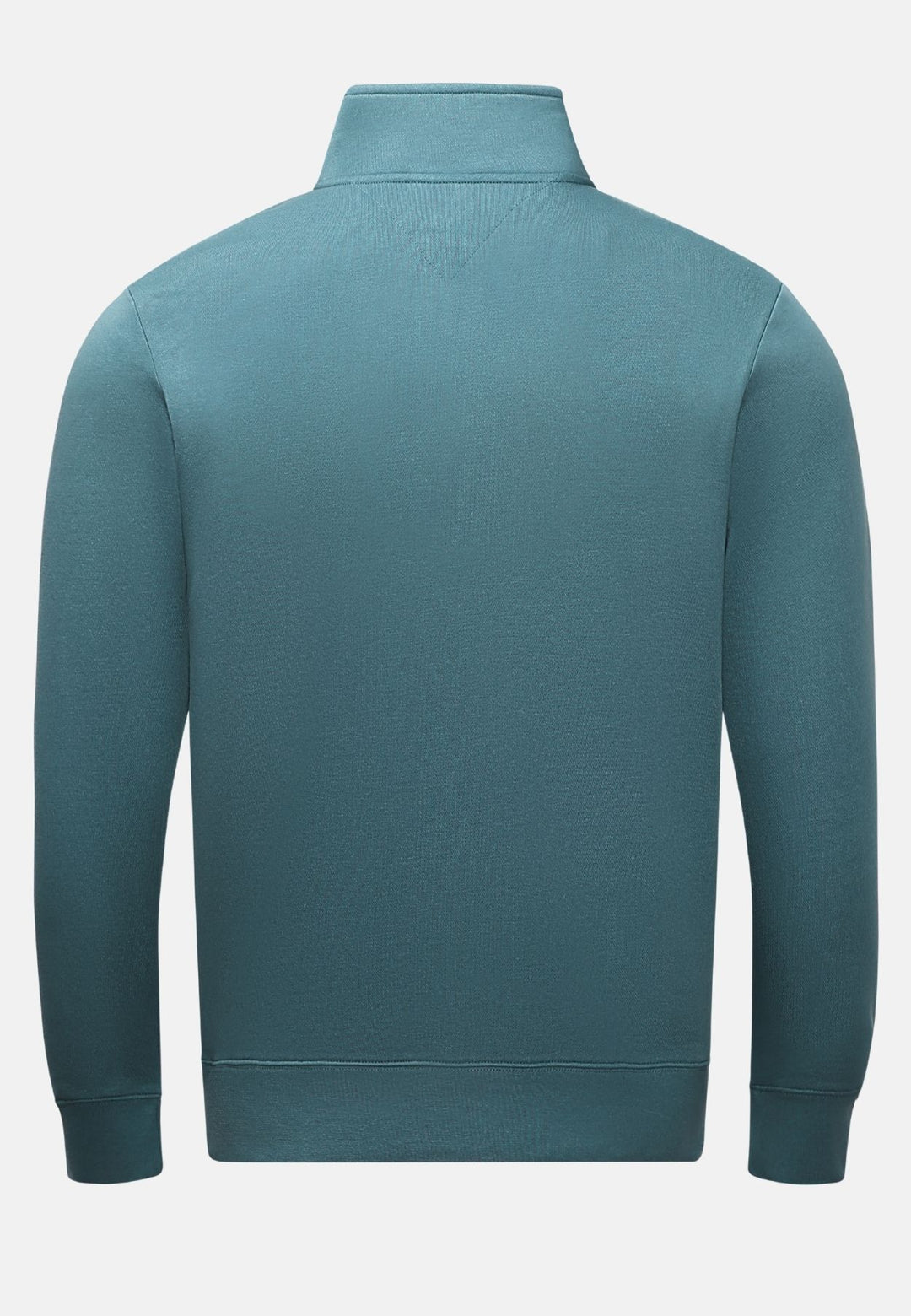 Rivet & Denim 1/4-zip Flux Top | Aqua