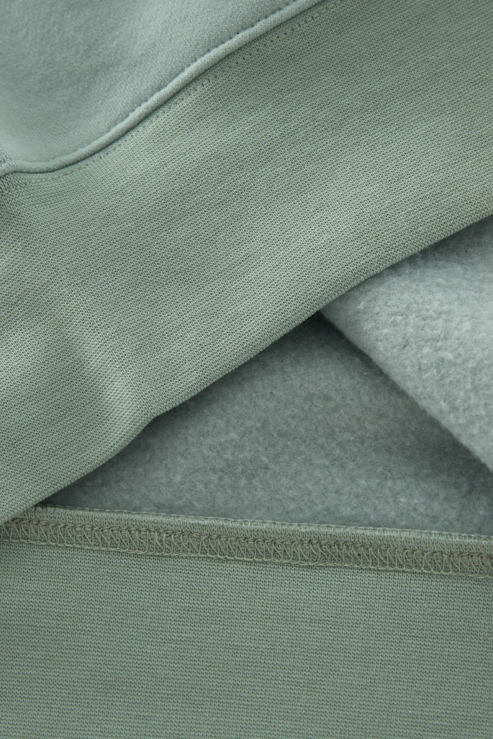 Rivet & Denim 1/4-zip Flux Top | Jade