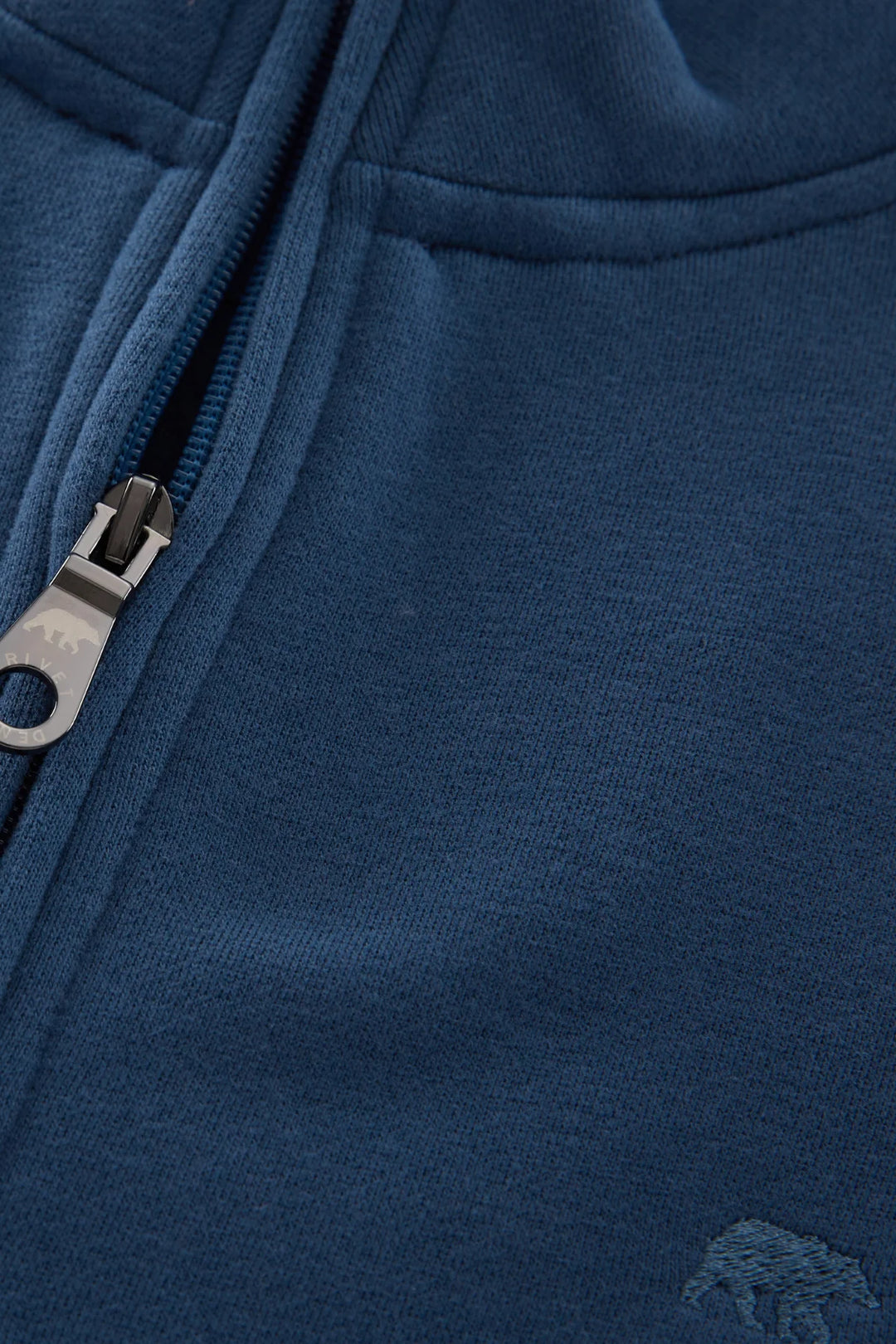 Rivet & Denim 1/4-zip Flux Top | Sea