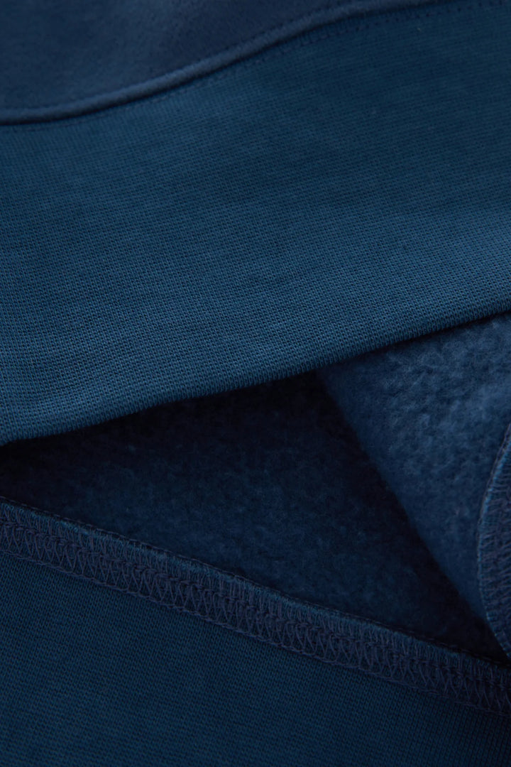 Rivet & Denim 1/4-zip Flux Top | Sea