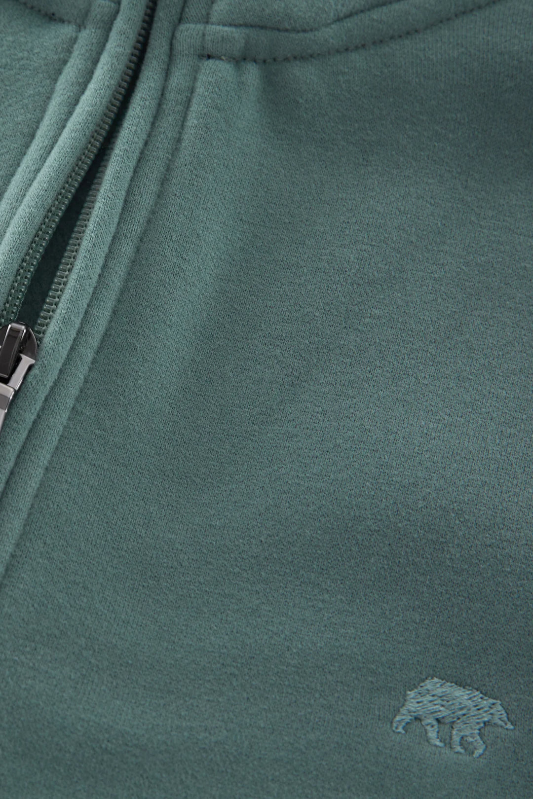Rivet & Denim 1/4-zip Flux Top | Stormy