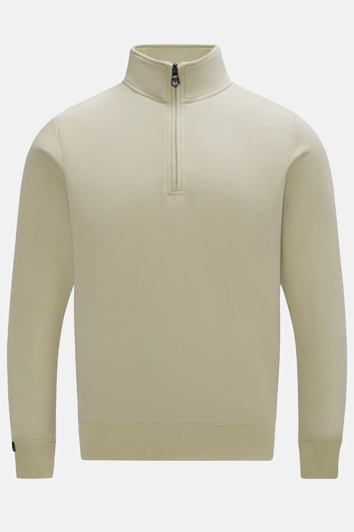 Rivet & Denim 1/4-zip Top | Trigger | Agate