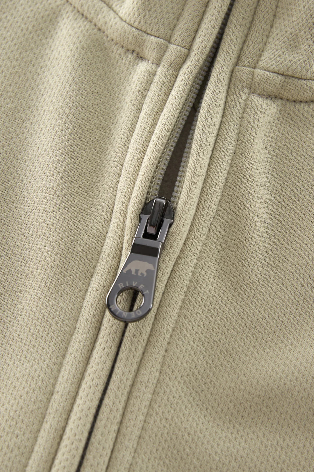 Rivet & Denim 1/4-zip Top | Trigger | Agate