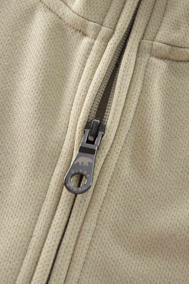 Rivet & Denim 1/4-zip Top | Trigger | Agate