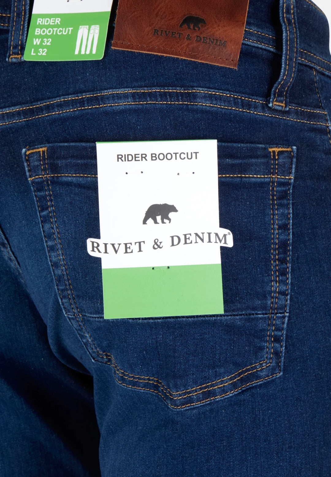 Rivet & Denim Bootcut Jeans | Rider | Mid Wash