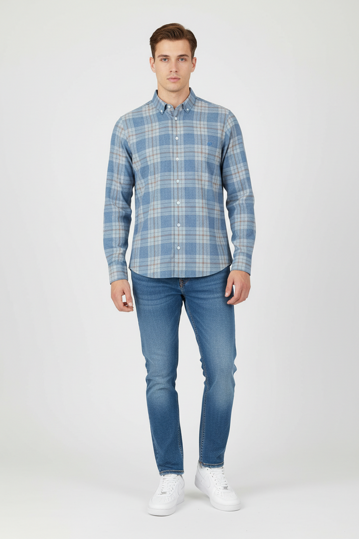 Rivet & Denim Check Shirt | #03