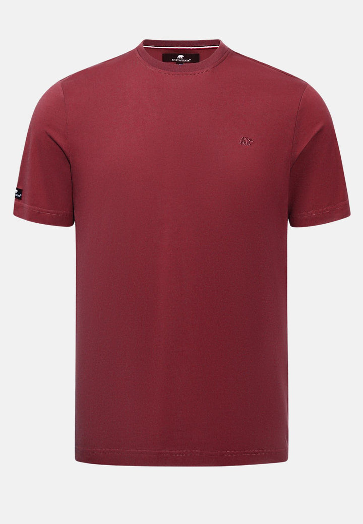 Rivet & Denim Josh T-Shirt | Burgundy
