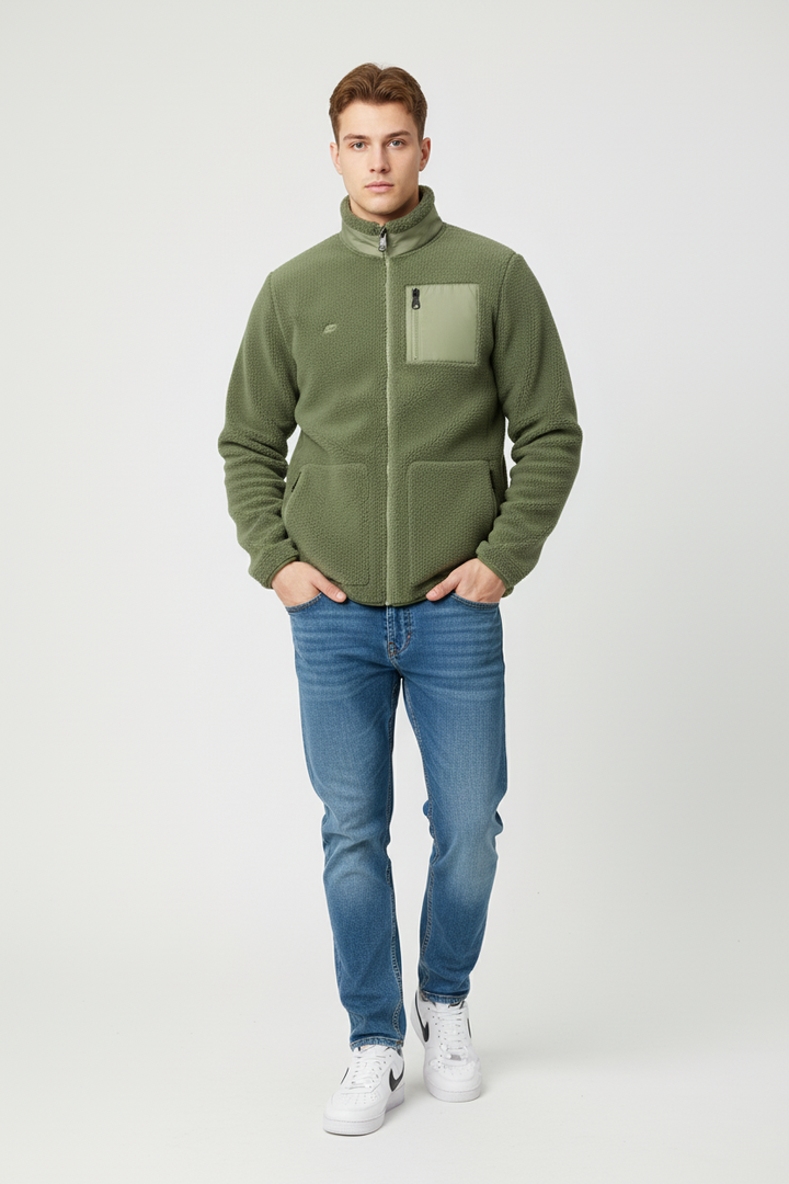 Rivet & Denim Manjaro Fleece Jacket | Covert