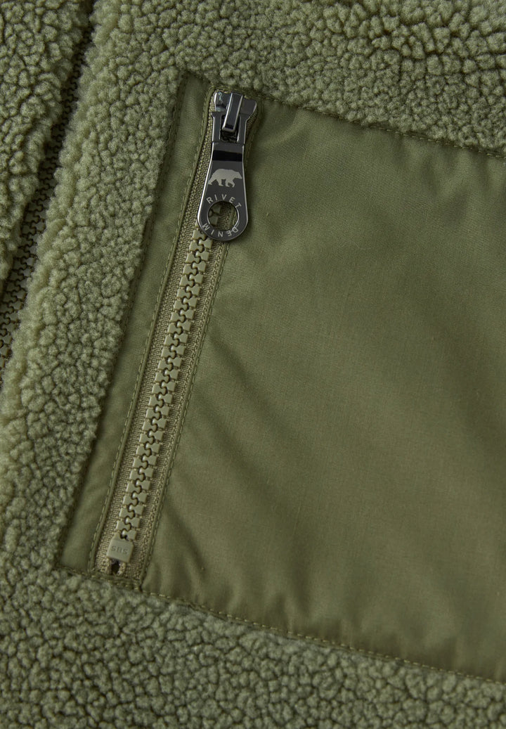 Rivet & Denim Manjaro Fleece Jacket | Covert
