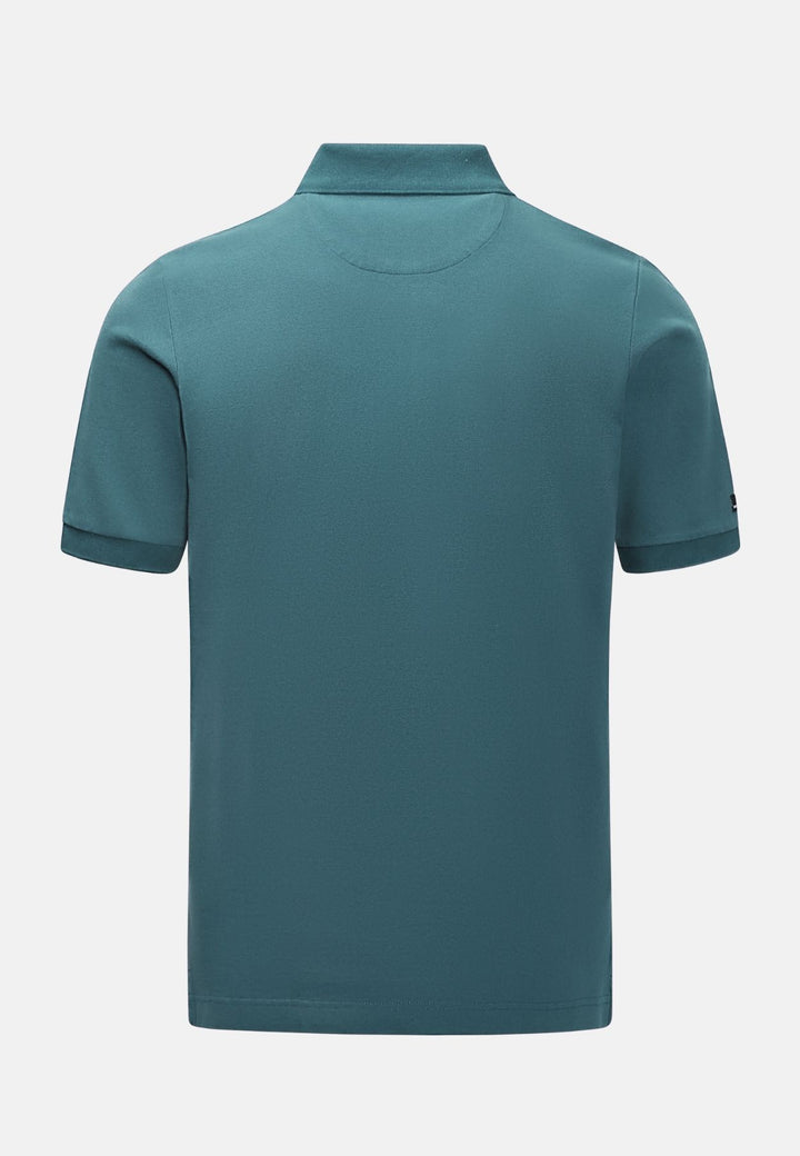 Rivet & Denim Mountain Polo Shirt | Aqua