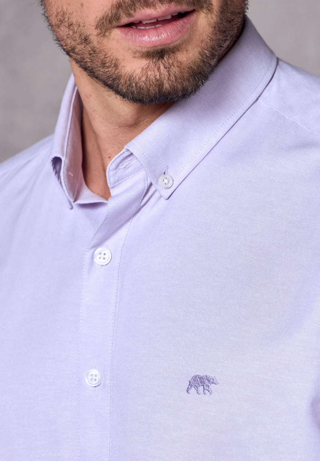 Rivet & Denim Oxford Shirt | Lilac