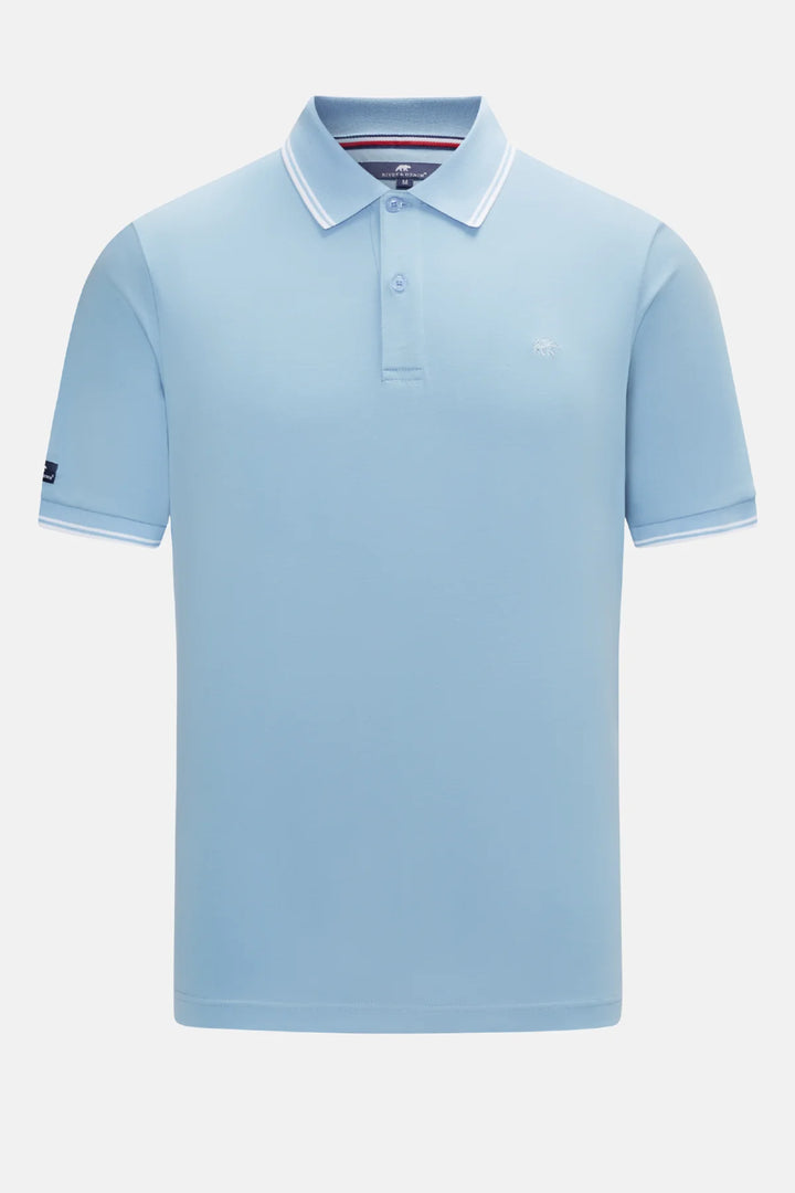 Rivet & Denim Polo | Locker | Blue