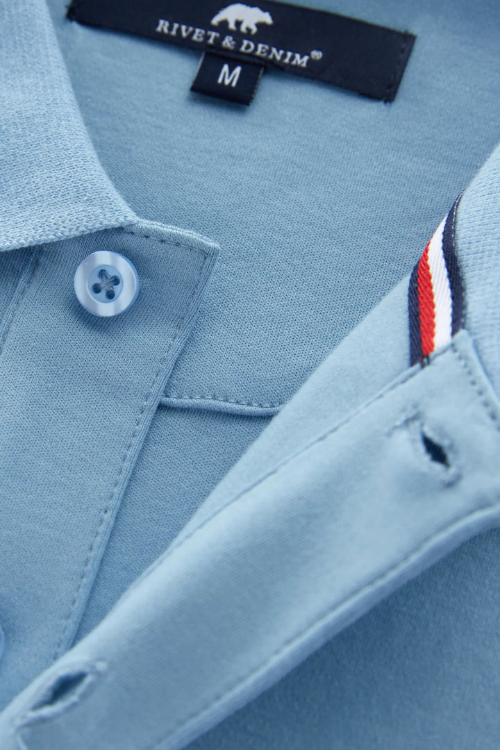 Rivet & Denim Polo | Locker | Blue