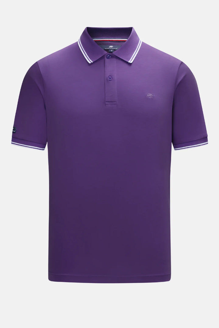 Rivet & Denim Polo | Locker | Grape