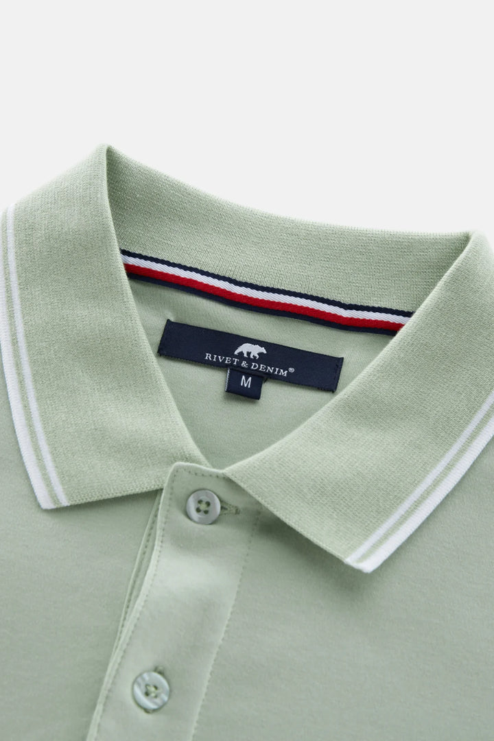 Rivet & Denim Polo | Locker | Seafoam