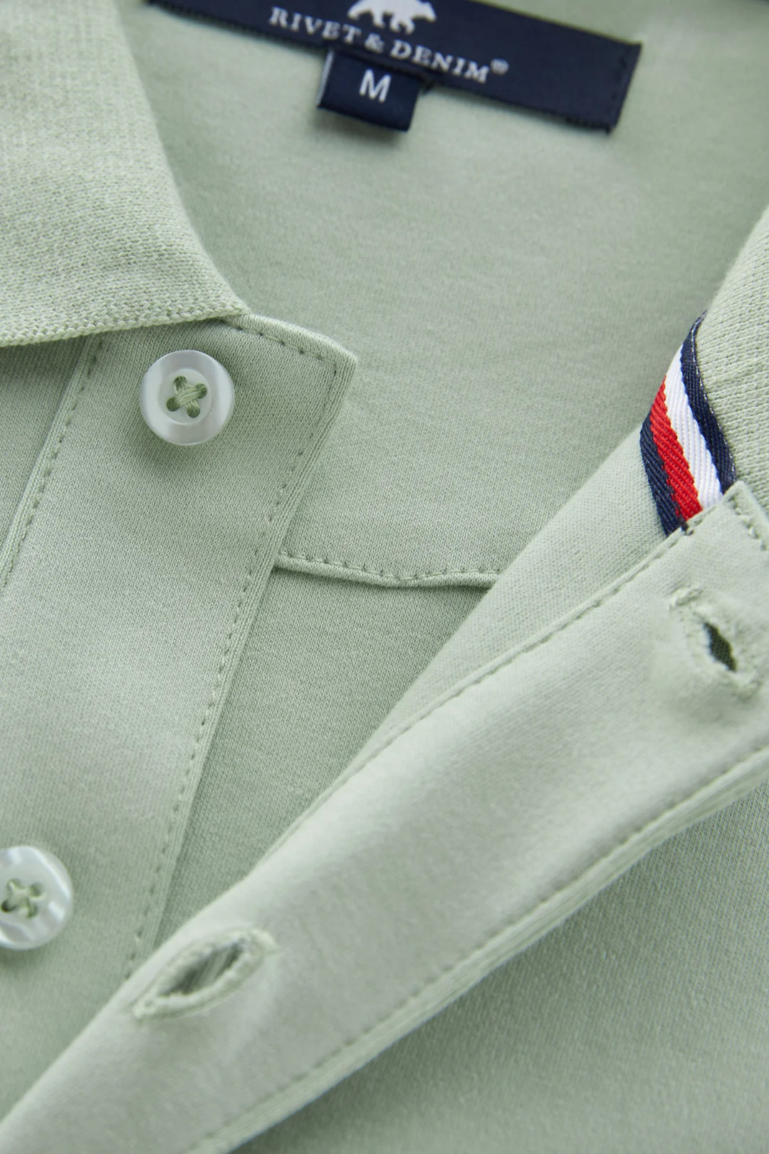 Rivet & Denim Polo | Locker | Seafoam
