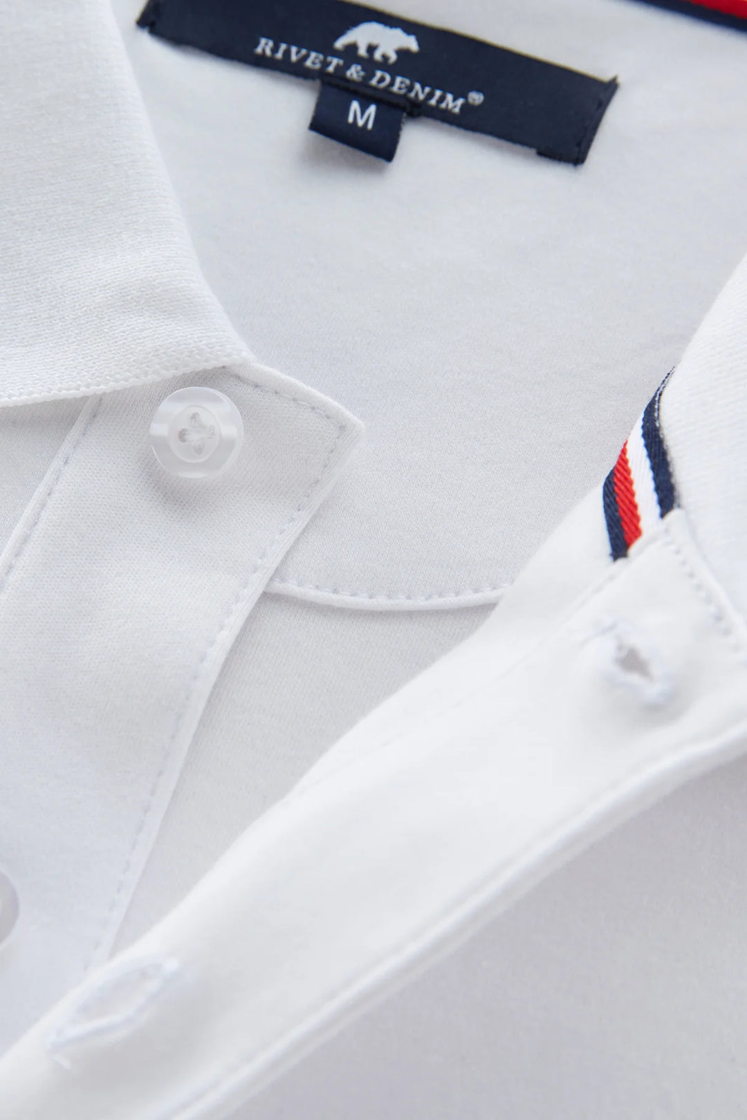 Rivet & Denim Polo | Locker | White