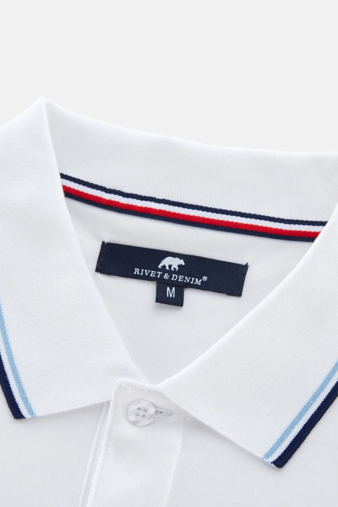 Rivet & Denim Polo | Locker | White