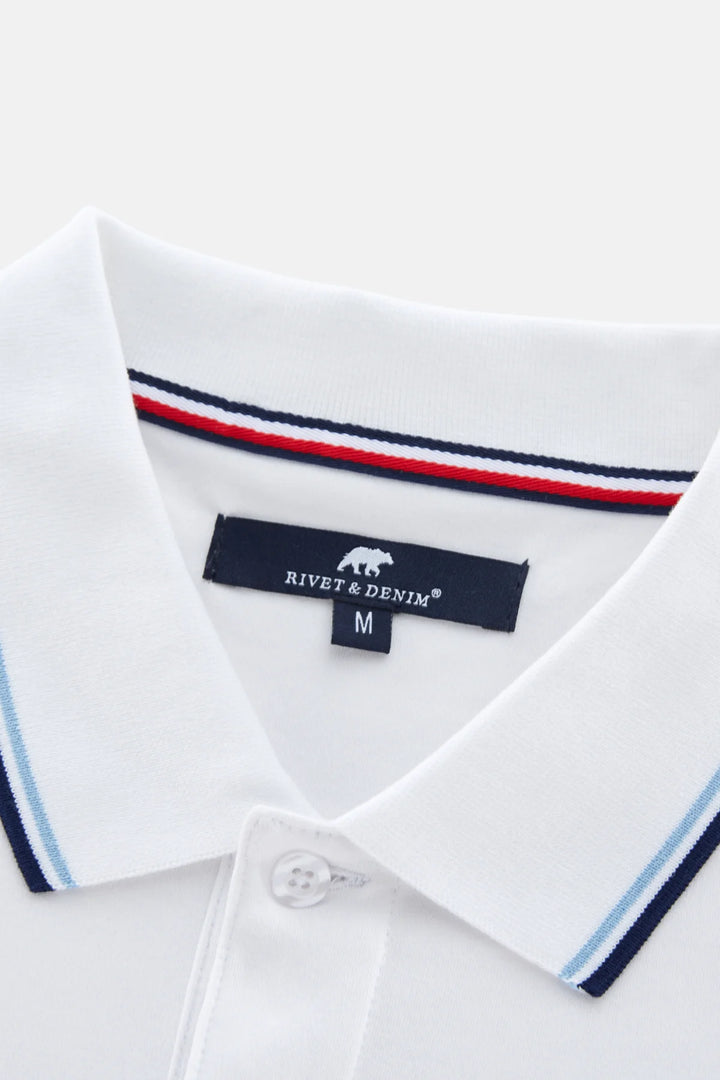 Rivet & Denim Polo | Locker | White