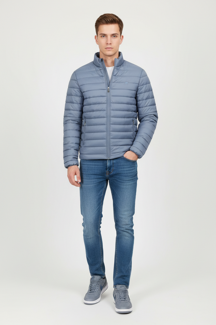 Rivet & Denim Ridge Puffer Jacket | Grey