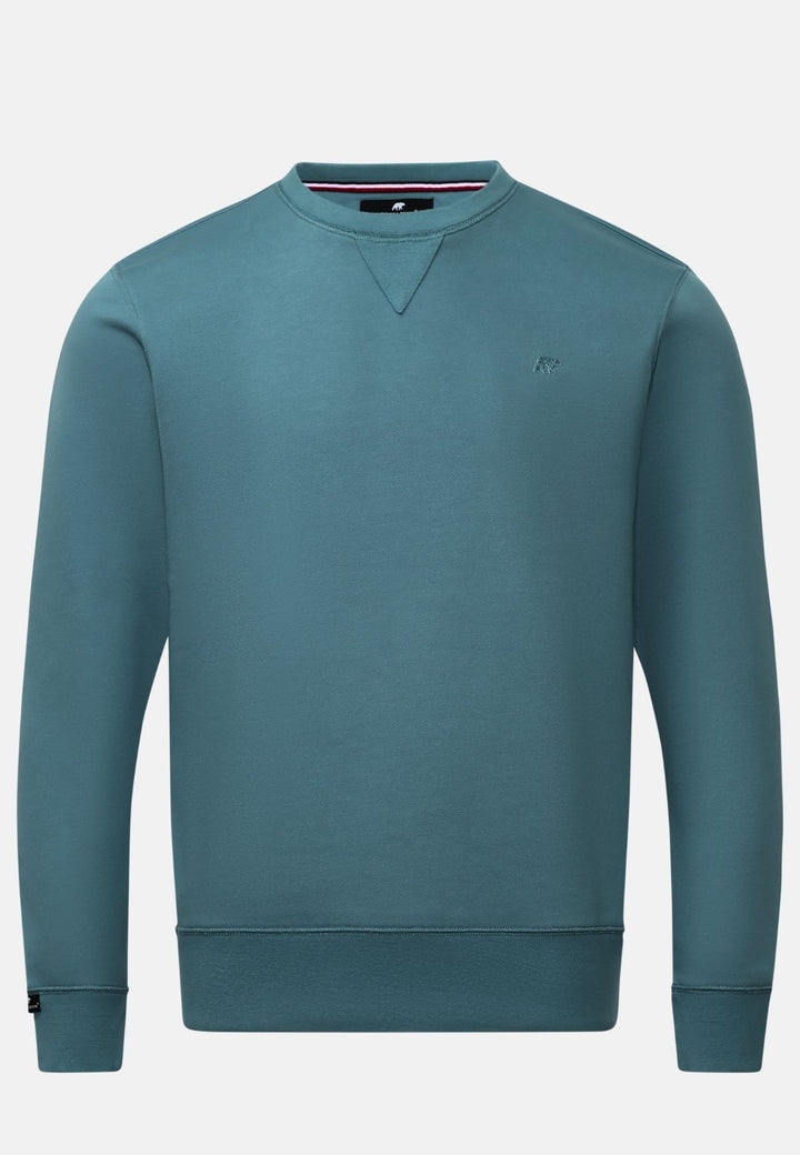 Rivet & Denim Senator Crew Sweatshirt | Aqua