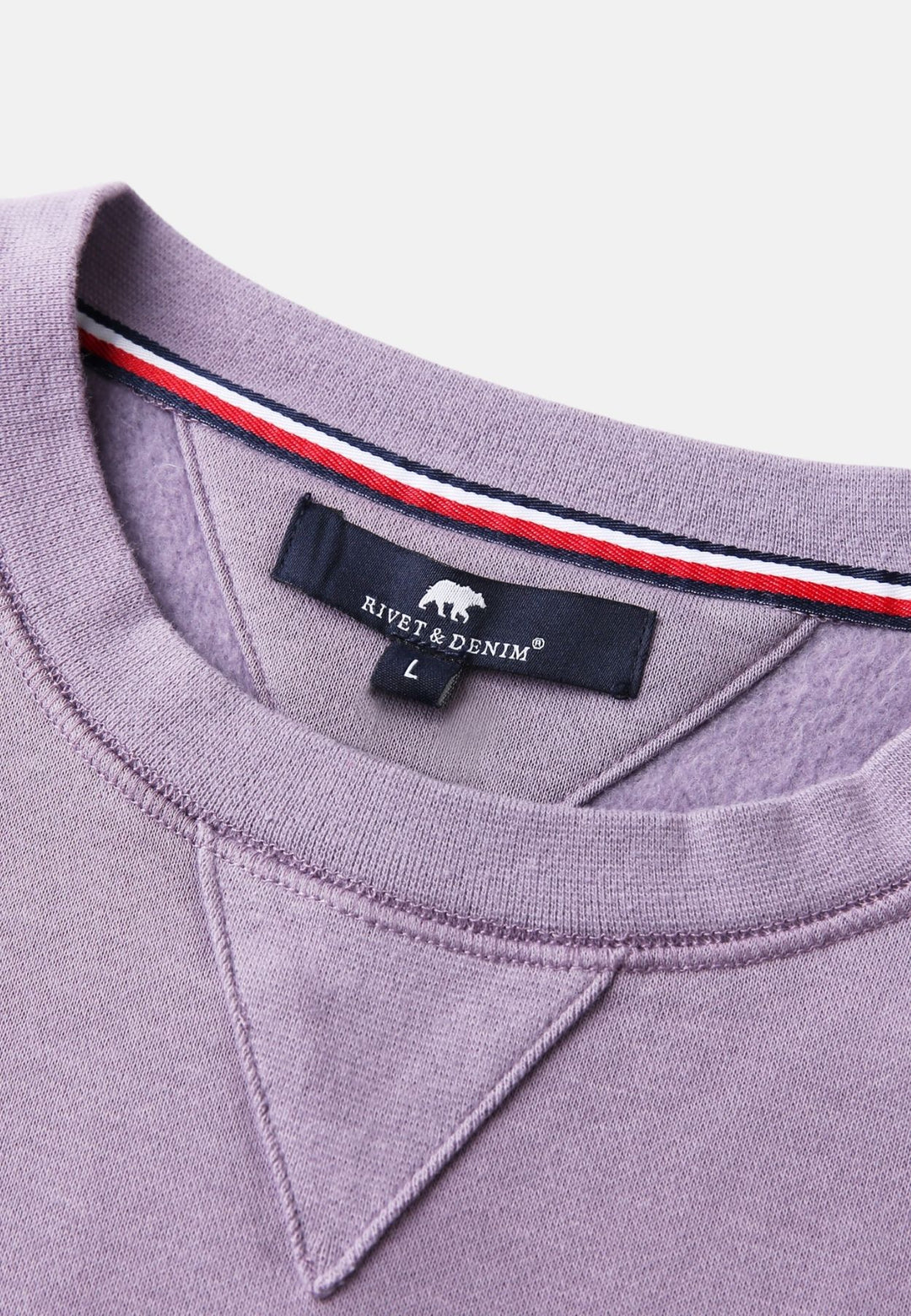 Rivet & Denim Senator Crew Sweatshirt | Lilac