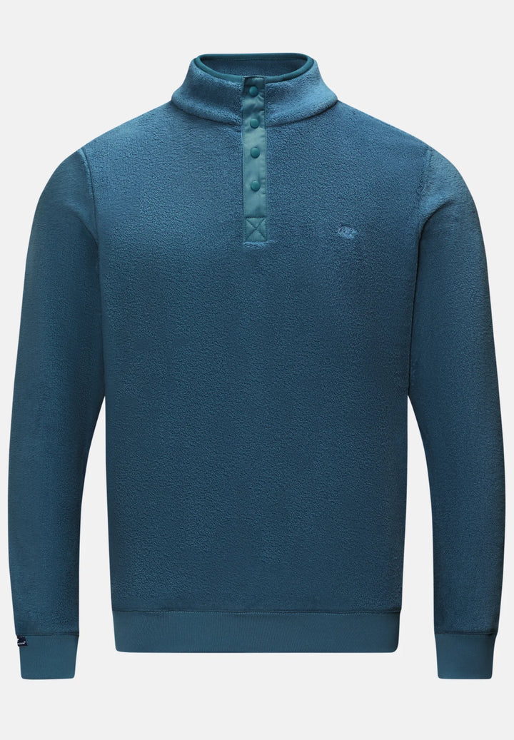 Rivet & Denim Snapper Fleece Top | Ensign