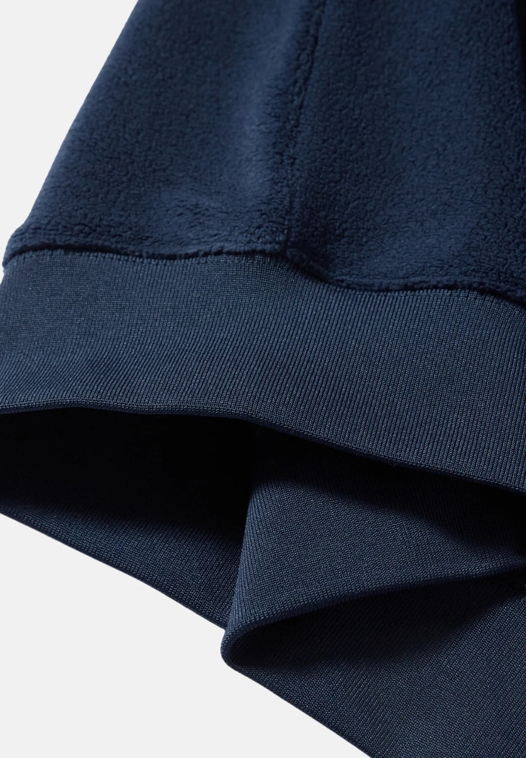 Rivet & Denim Snapper Fleece Top | Navy