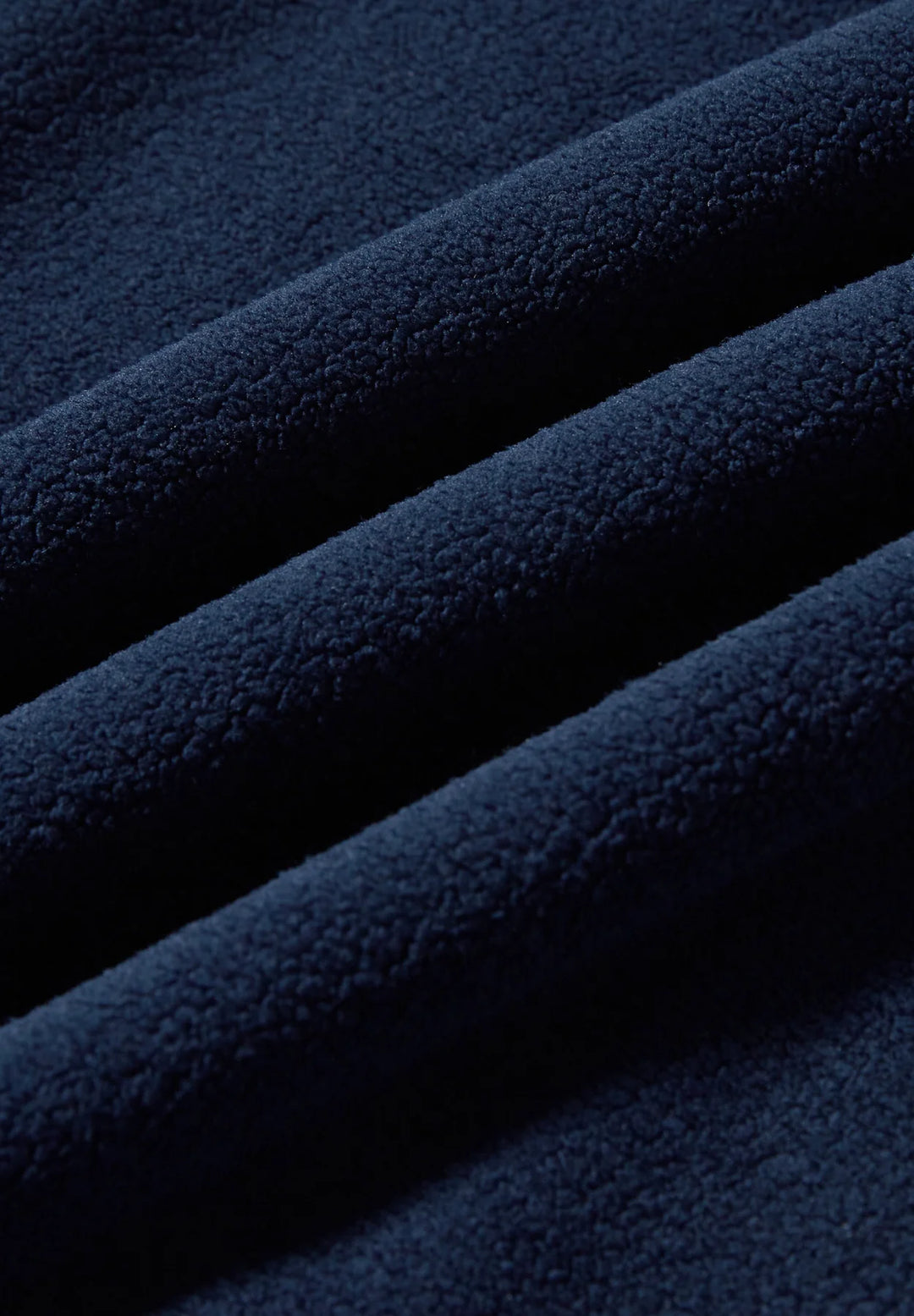 Rivet & Denim Snapper Fleece Top | Navy