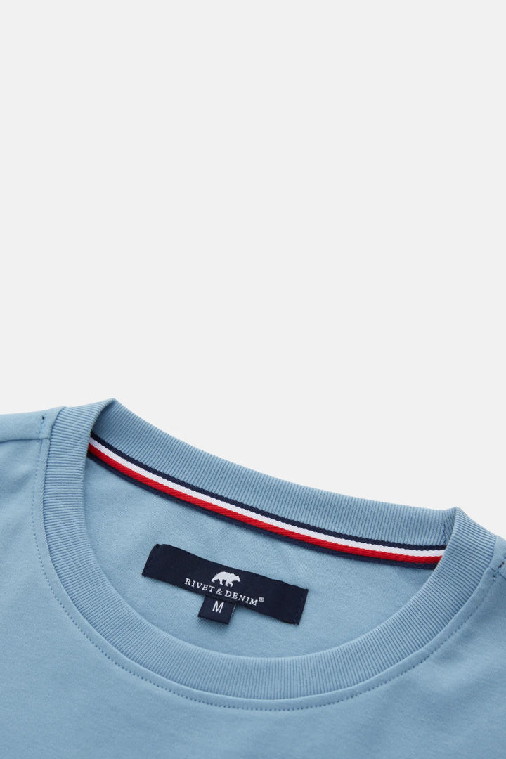 Rivet & Denim T-Shirt | Elevate | Blue