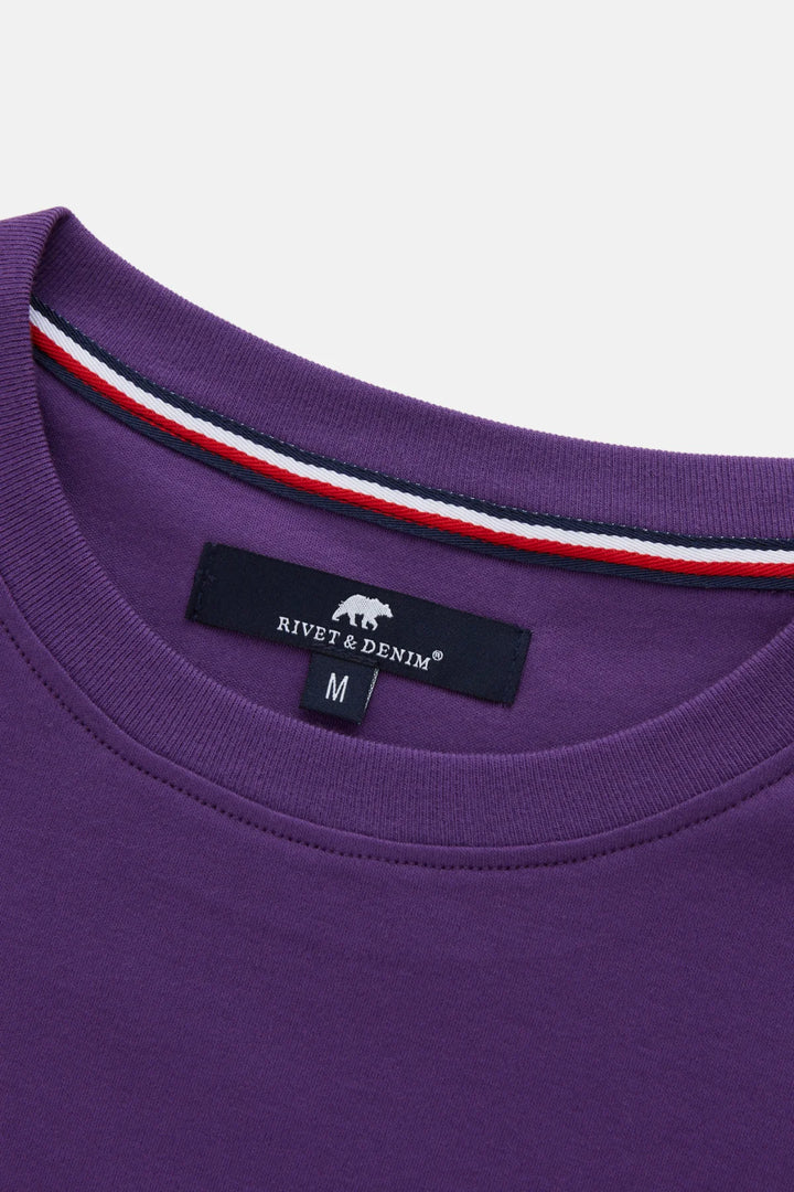 Rivet & Denim T-Shirt | Elevate | Grape