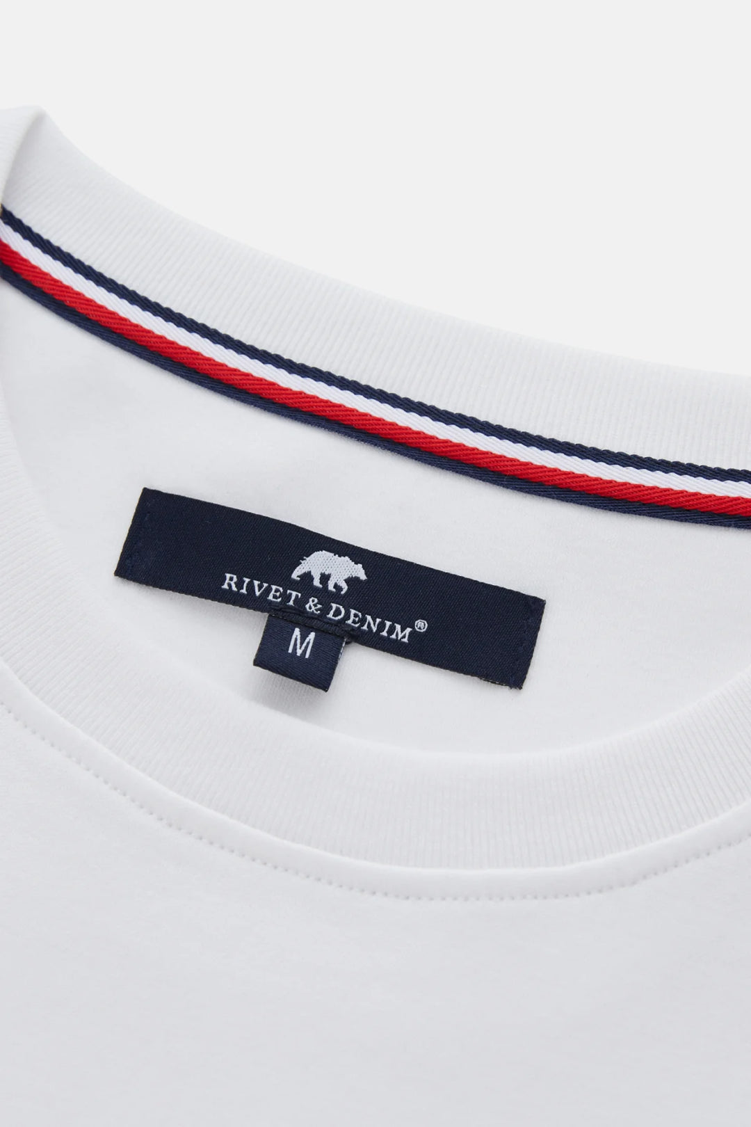 Rivet & Denim T-Shirt | Elevate | White