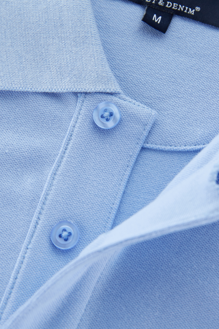 Rivet & Denim Polo Shirt - Gosh | Blue
