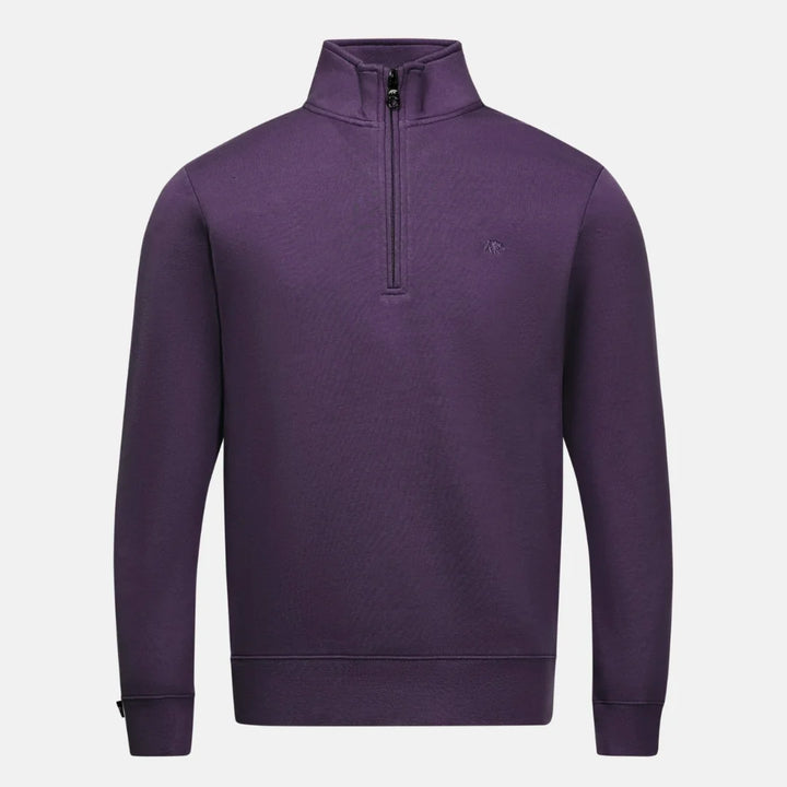 Rivet & Denim Flux 1/4-zip Top | Purple