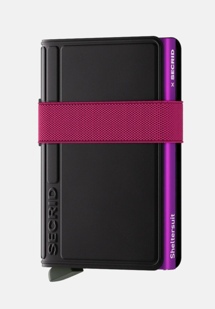 Secrid Bandwallet | TPU Sheltersuit Black Fuchsia