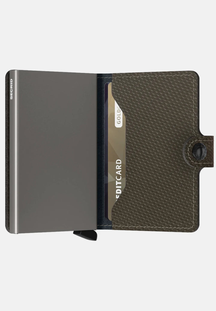 Secrid Miniwallet | Carbon Khaki