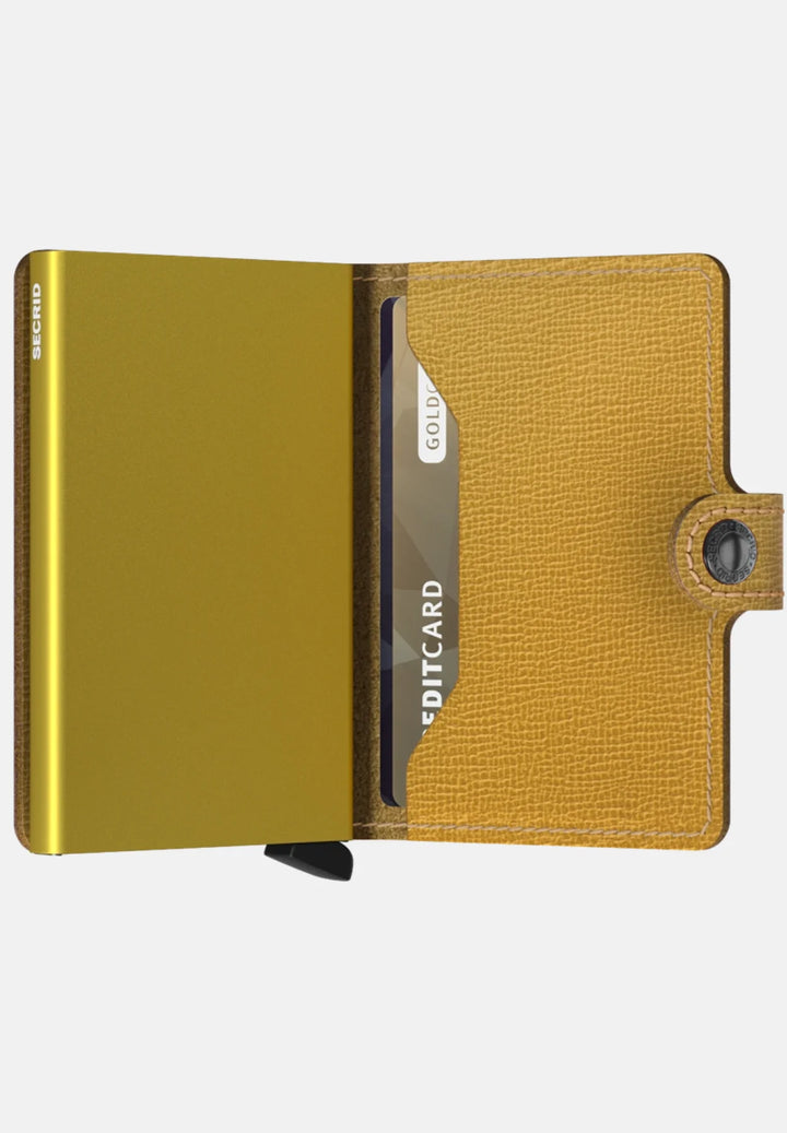 Secrid Miniwallet | Crisple Ochre