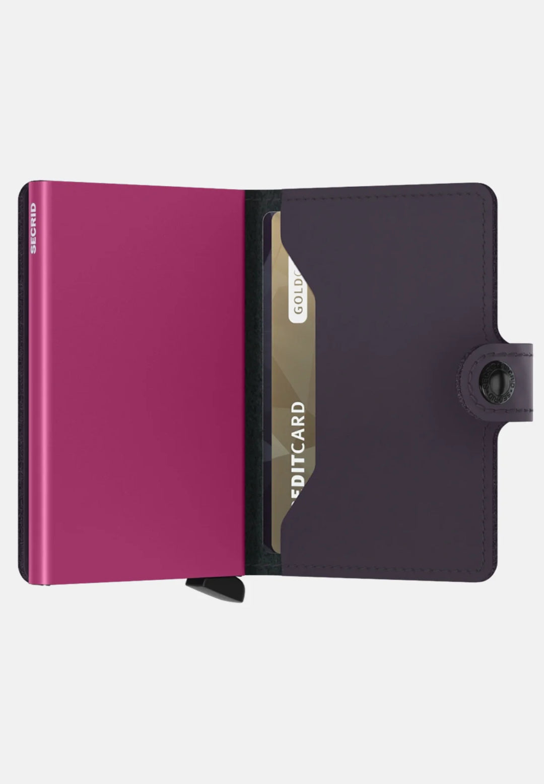 Secrid Miniwallet | Matte Dark Purple Fuchsia