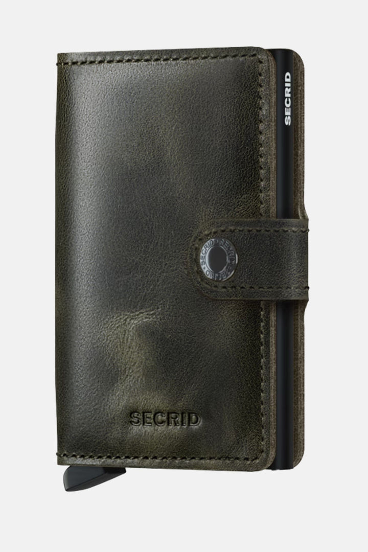 Secrid Miniwallet | Vintage Olive-Black