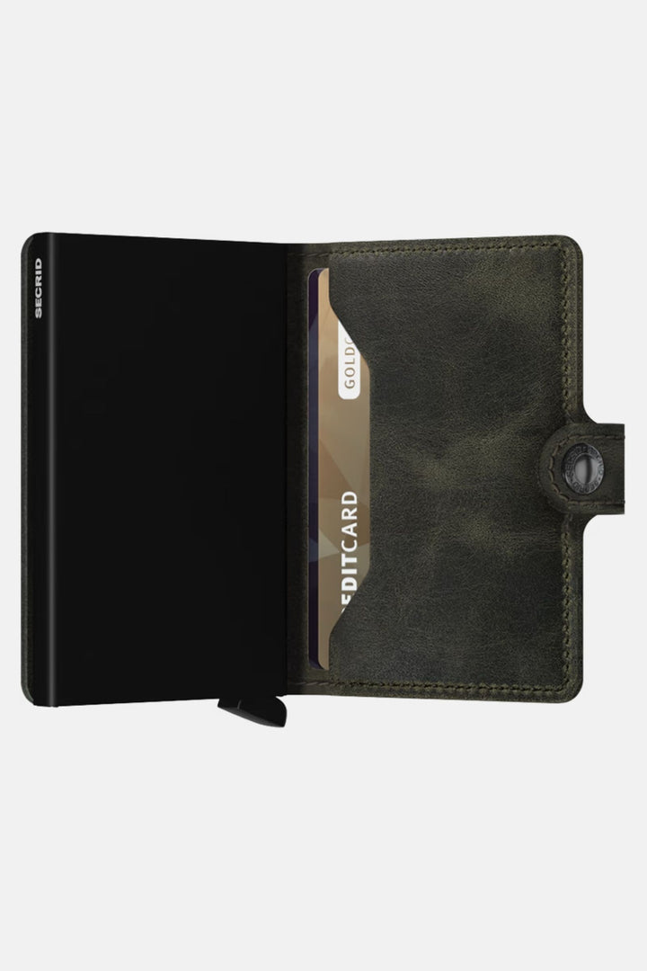 Secrid Miniwallet | Vintage Olive-Black