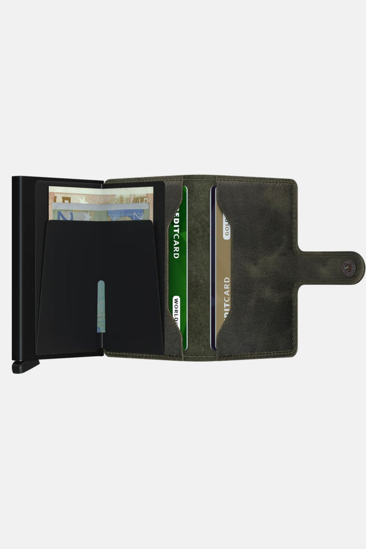 Secrid Miniwallet | Vintage Olive-Black