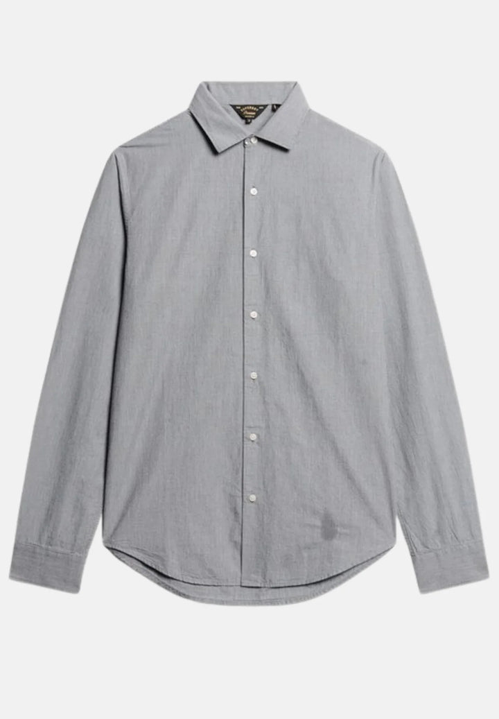 Superdry Causal Long-Sleeved Shirt  | Darkest Navy