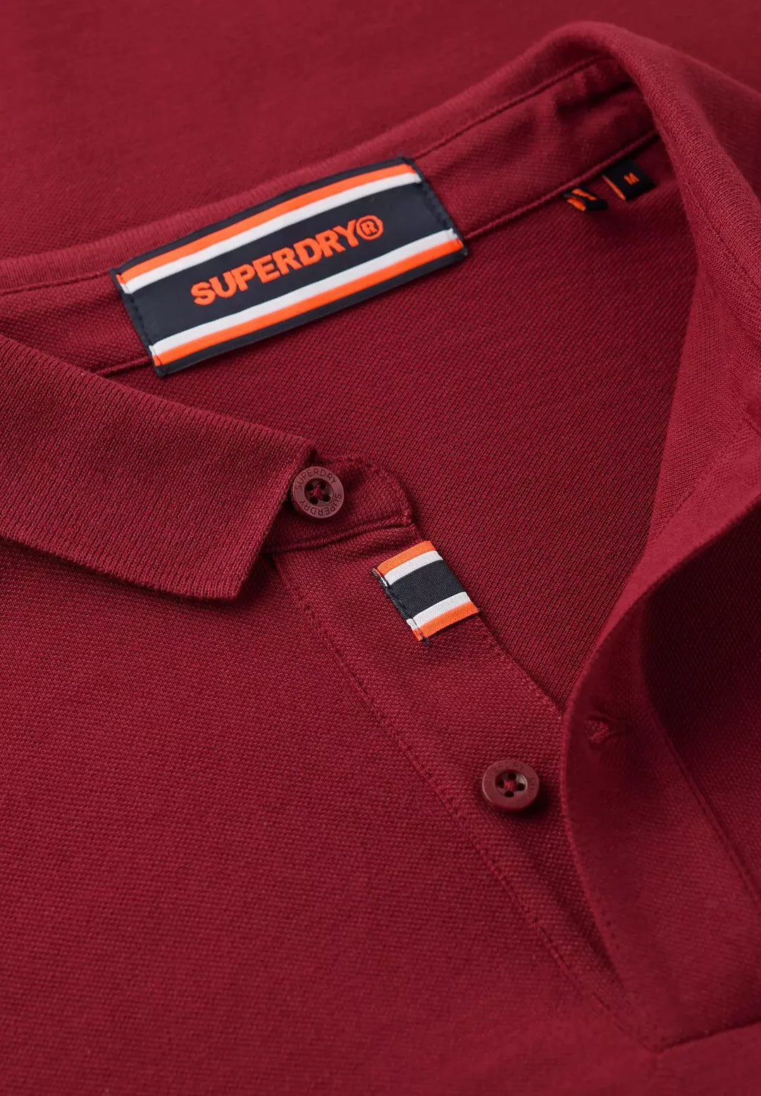 Superdry City Pique Polo Shirt | Stanton Red