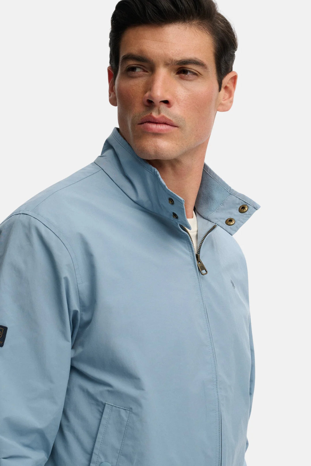 Superdry Classic Harrington Jacket | China Blue