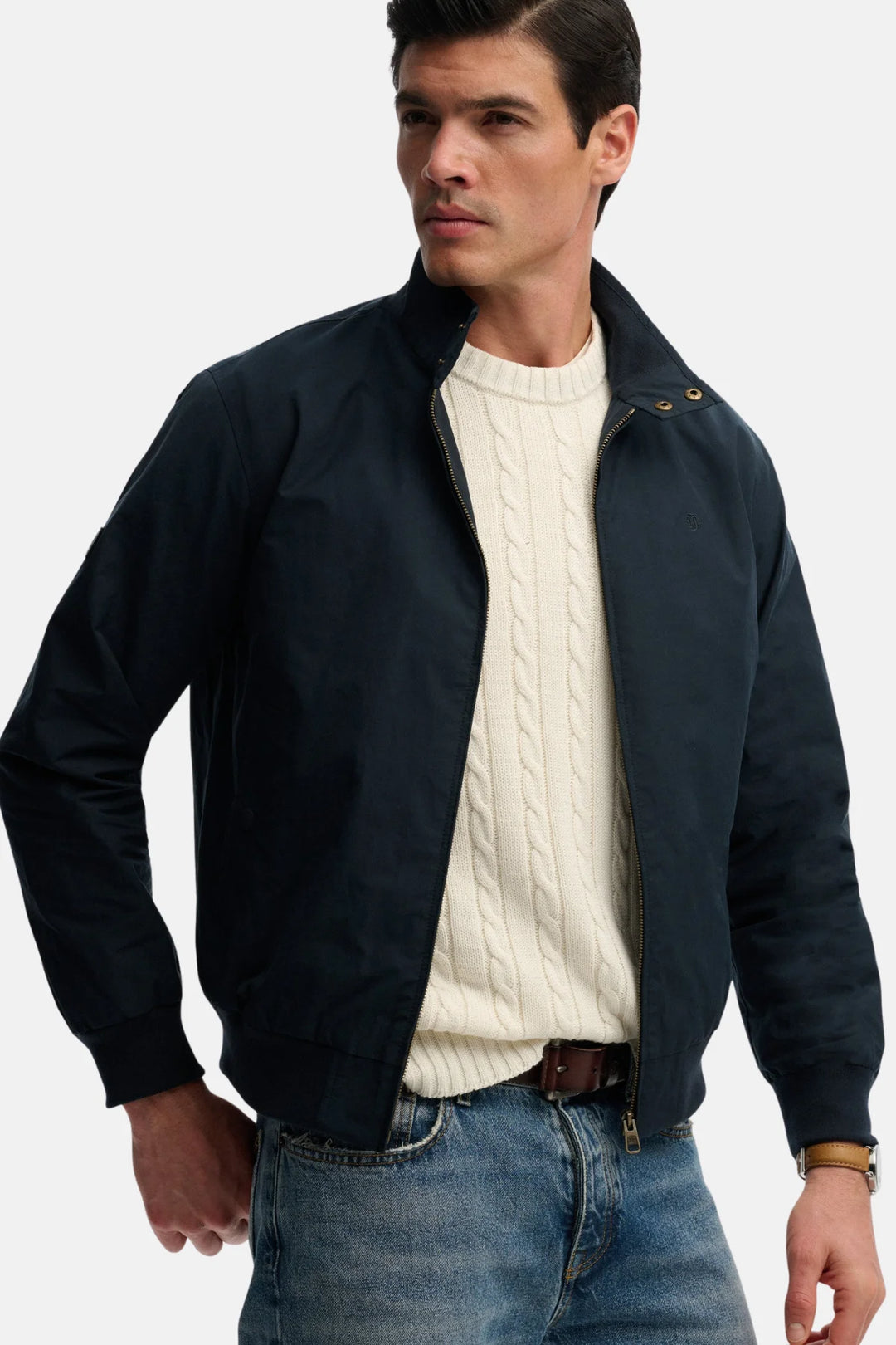 Superdry Classic Harrington Jacket | Eclipse Navy