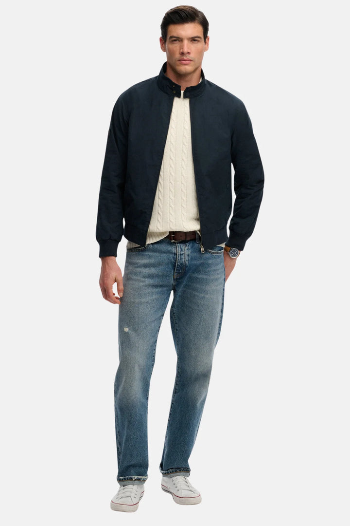 Superdry Classic Harrington Jacket | Eclipse Navy