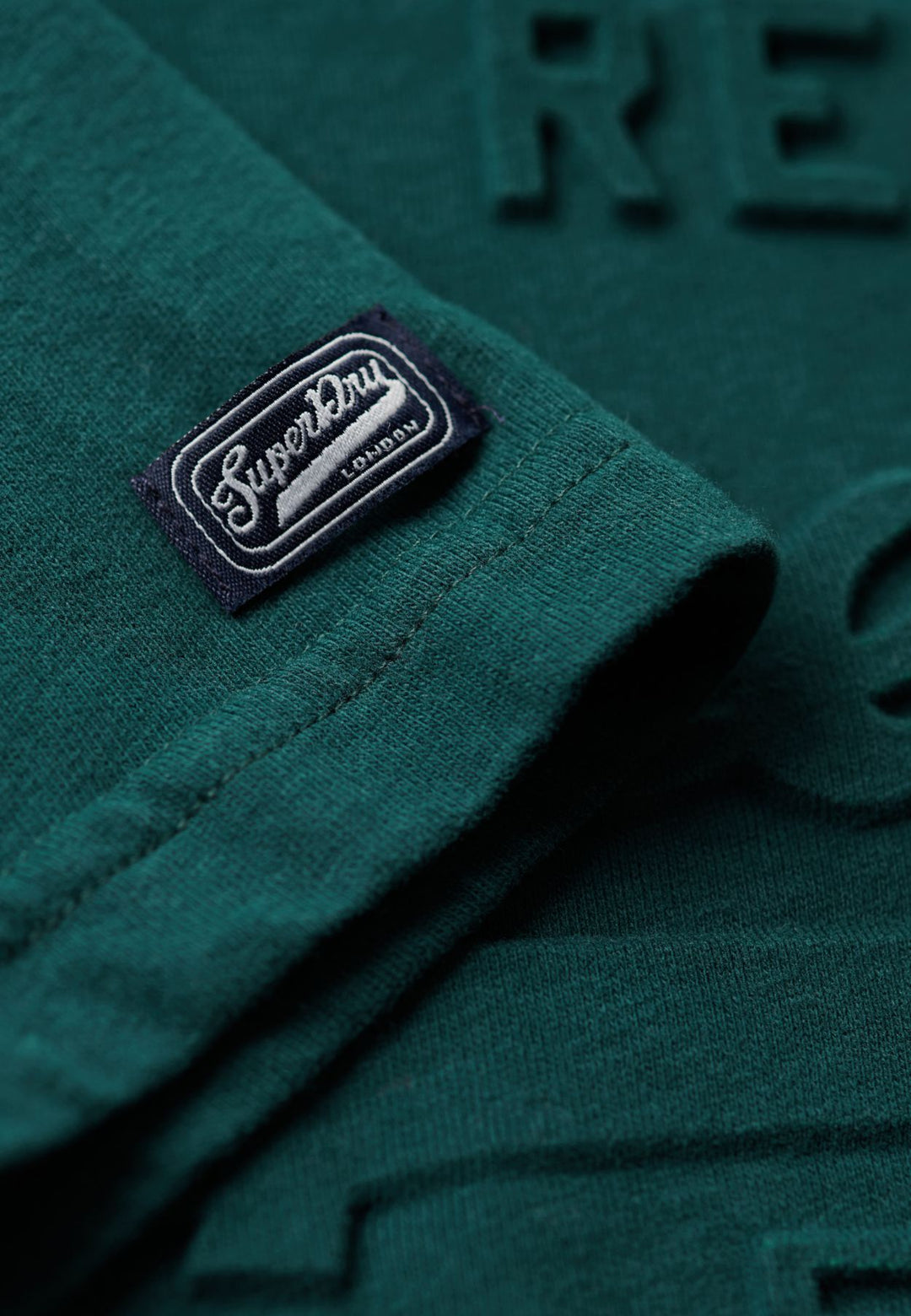 Superdry Embossed Vintage Logo T-Shirt | Dark Pine