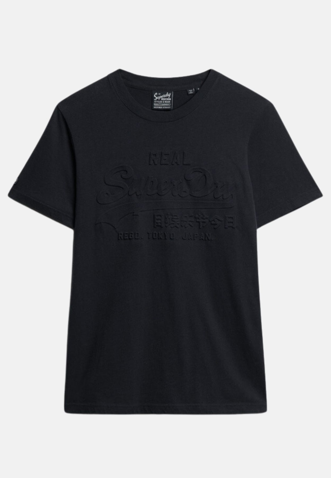 Superdry Embossed Vintage Logo T-Shirt | Nautical Blue